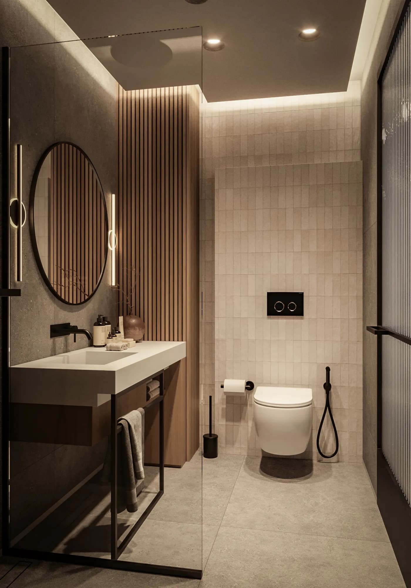 Modern Rainfall Bathrooms